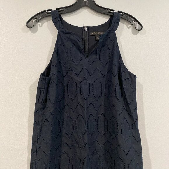 Banana Republic Navy Dress - Size 4 - Picture 4 of 4